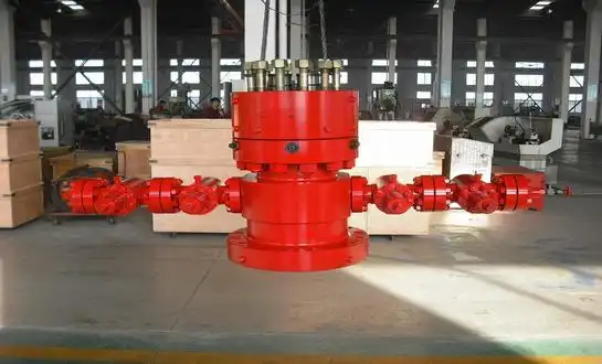 What is the function of the wellhead?